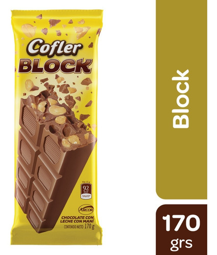 Cofler Block 170g Promo X2u   En Golosinar