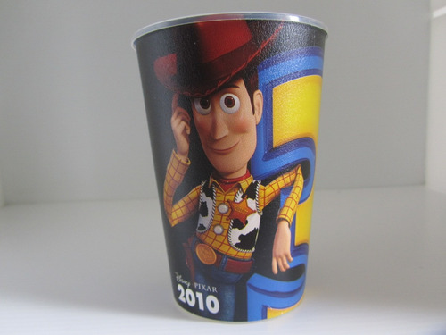 Vaso De Coleccion Toy Story Wood Y Buzz Lightyear Unicos ! (Usado)