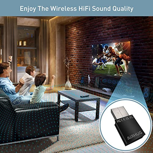 Adaptador Bluetooth Usb - Receptor De Audio Inalámbrico - Su