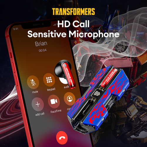 Audífonos Inalámbricos True Transformers Tf-t01 Bluetooth