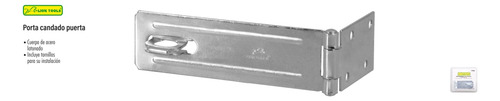 Portacandado Galvanizado 6 Pulgadas Lion Tools Color Plateado