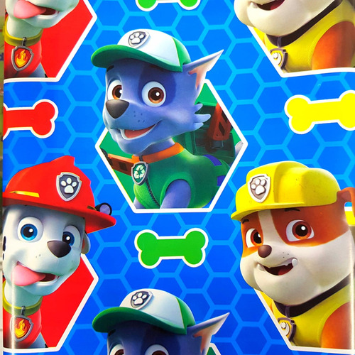 Papel De Envoltura Paw Patrol 1 Pliego