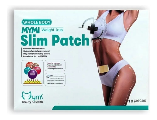 Pack X10 Parches Adelgazante Mymi Slim Patch Quema Grasa