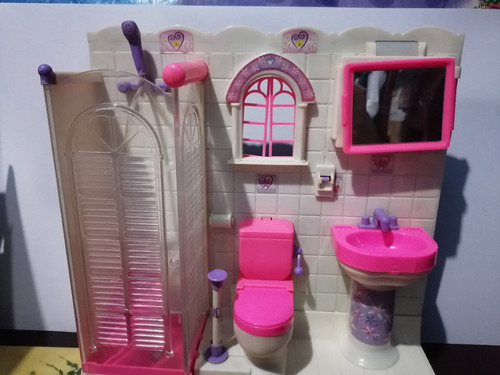 Barbie Cuarto De Baño Sweet Home Juguete (Usado)