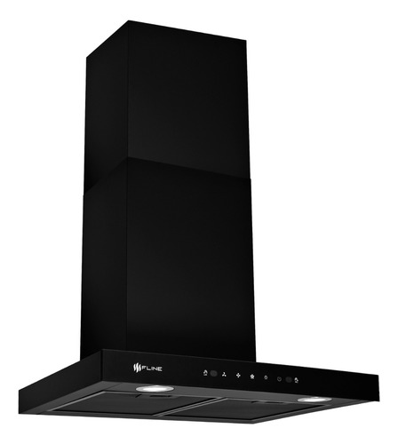 Campana Extractora Tipo T 60 Cm Touch | Negro Mate | Niza 60