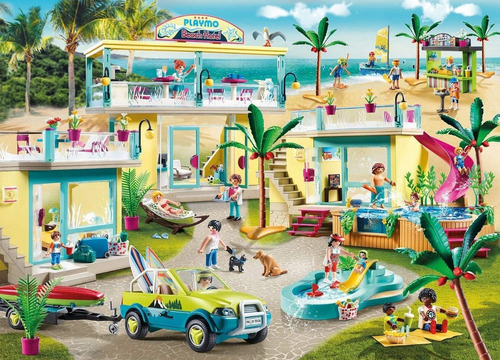 Playmobil 70437 Bar Y Snack En La Playa Multicolor En Stock!