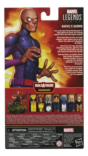 Marvel Legends X-men Darwin Bonebreaker Series Figura Hasbro