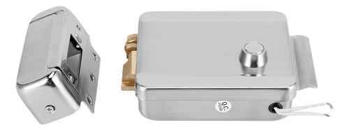 Fechadura De Controle Elétrico De Cabeça Única Dc12v De Entr