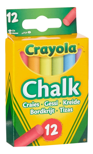 Crayola - Tiza Surtida Antipolvo