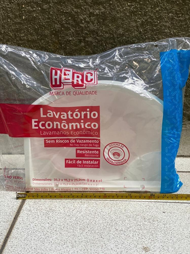 Lavatório Branco Modelo 2620 - Herc