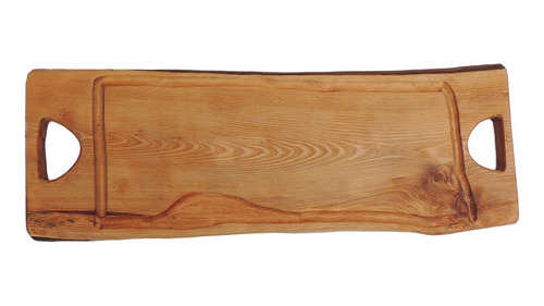 Tabla De Madera Nativa 70 Cm Doble Mango Terracielo