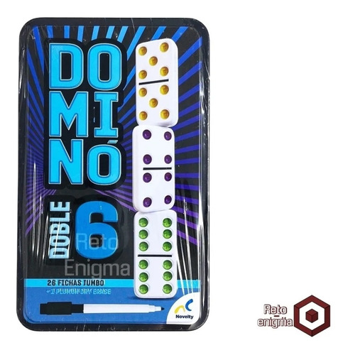 Domino Doble 6 Mod.d-581 Marca Novelty®
