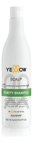 Shampoo Anti Caspa Yellow Scalp Purity Vegano 500ml