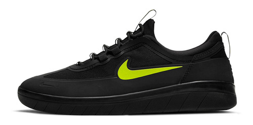 Zapatillas Nike Sb Nyjah Free 2 Black Urbano Bv2078-005   