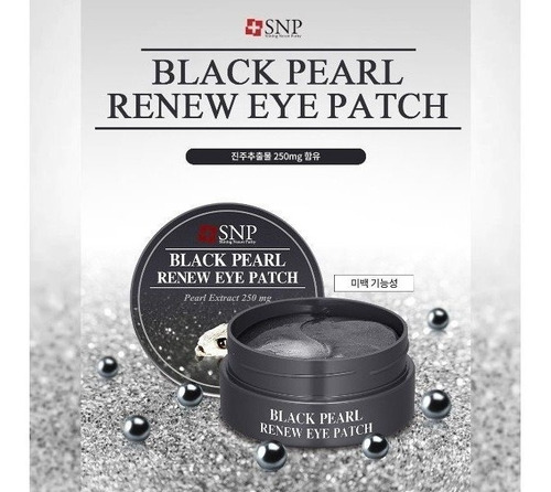 Black Pearl Renew Eye Patch Snp 60 Parches De H...