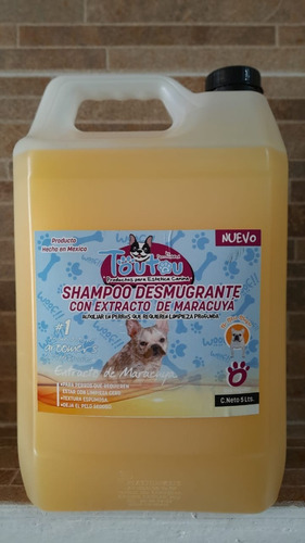 Shampoo Desmugrante Perro Tou Tou Galon