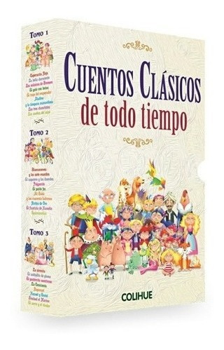 Libro - Cuentos Clásicos De Todo Tiempo (pack 3 Tomos) - Aa.