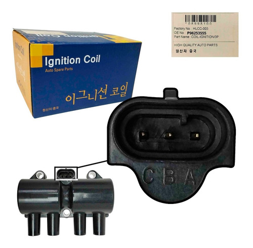 Imagen 9 de 10 de Bobina Encendido Aveo 2009 2010 2011 Lt Ls Speed Original