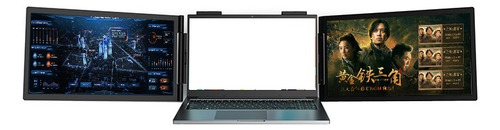 Extensor De Tela Triplo Portátil De 14 Para Laptop