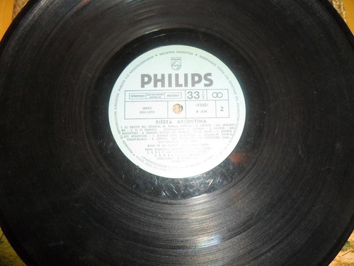 Discos Vinilos Fiesta Argentina Del Mundial Año 1978   Video