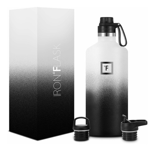 Iron Flask De Agua Deportiva De 12 Onzas, 16, 20, 24, 32, Y