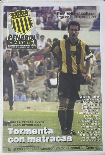 Peñarol Verdad, Desde La Nº 1 A 27 Revista, Bengoechea,  Ex5