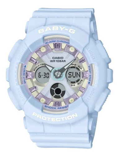 Reloj Casio Baby G Ba-130wp-2a Agente Oficl Local Belgrano