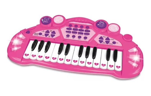 Juliana Teclado Organo Con Luz Y Sonido Jeg Sisjul063