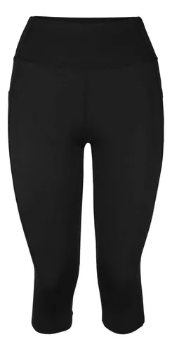 Calza 3/4 Soft cool negra www.drava.cl  Ropa deportiva, Ropa deportiva  mujer, Ropa