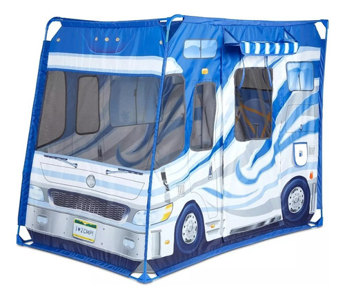 Para Niños Tipo Camper Melissa & Doug 120x78x100 Cms Color Azul