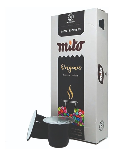 Caja X10 Capsulas Mito Origenes Compatible Nespresso