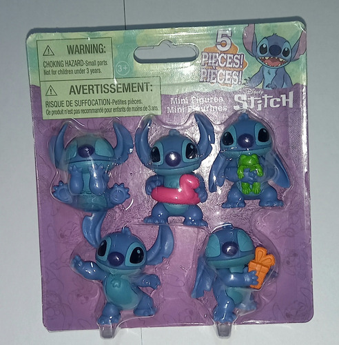 Stitch 5 Pack Mini Figuras Marca Just Play