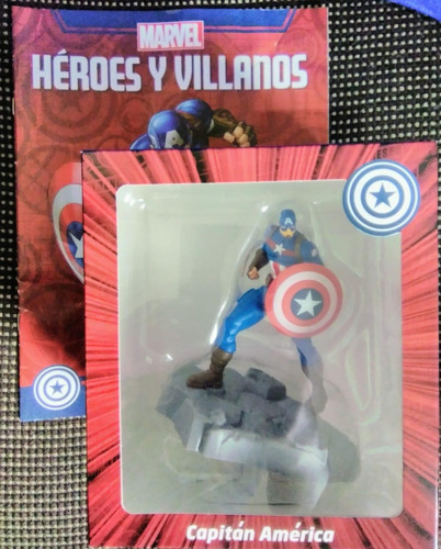 Comics Héroes Y Villanos Capitán América - Marvel