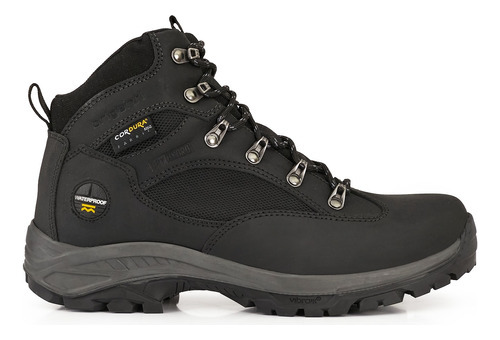 Borcego Bota Trekking Cuero Hombre Impermeable Tela Briganti