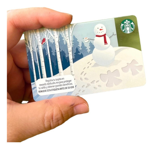 Tarjeta Starbucks Card Navidad Edición 2013 Colección Única