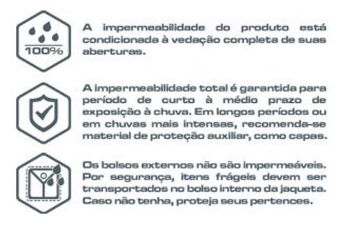 Imagem 5 de 5 de Jaqueta X11 Rain Casual Preta