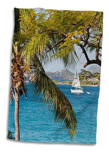 3d Rose Usvi Velero-st John And Stevens Cay-ca37 Tdr001...