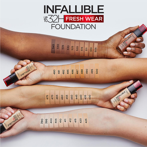 Fundação L'oreal Paris Infallible Até 32h 30ml 460 Golde