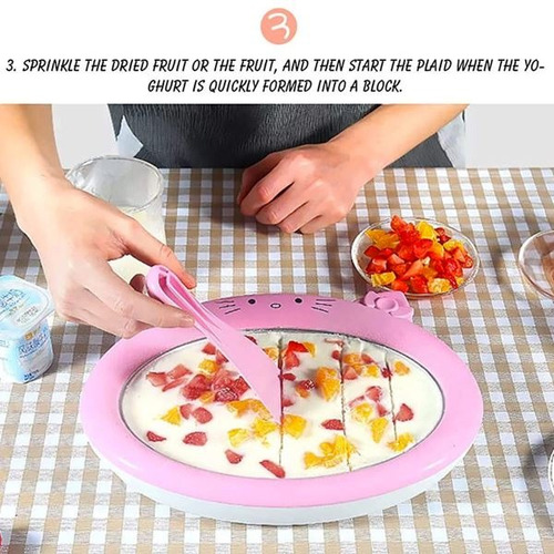Maquina Helado Frito Plancha Naturales Kids Ice Cream Maker