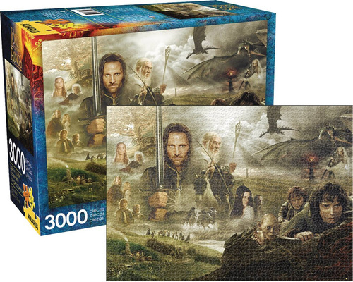 Lord Of The Rings - Saga 3000 Pcs Puzzle - Darkside Bros