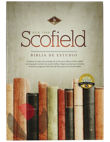 Biblia De Estudio Scofield Tapa Simil Piel Chocolate