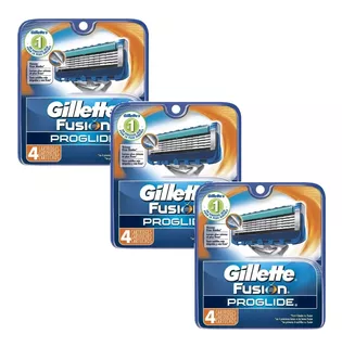 Pack X 3 Gillette Fusion Proshield X4 Cart Remplaza Proglide
