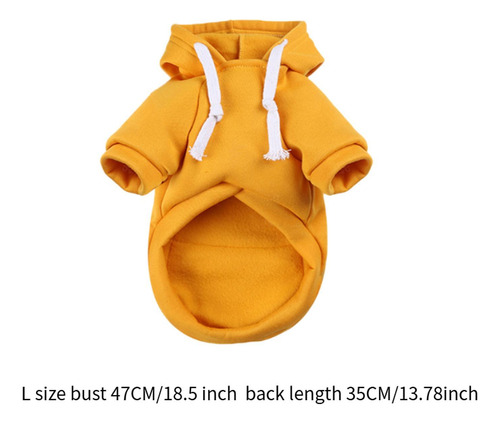 Sudadera Con Capucha Para Perros, Ropa De Invierno Cálida Y
