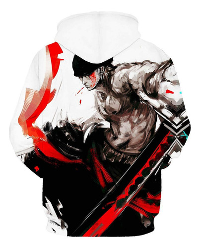 Cc Roronoa Zoro 3d Sudadera Con Capucha Ropa Calle Divertida