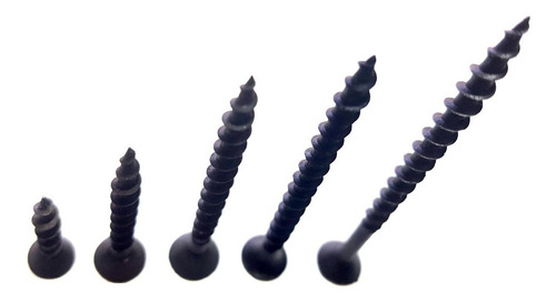 Tornillos Autoperforante Drywall 6 X 2 Negro 2500 Unid Ca