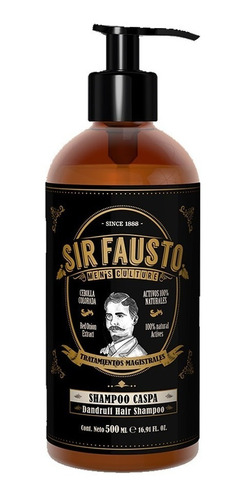 Shampoo Anti Caspa Sir Fausto Tratamiento Magistral X 500 Ml