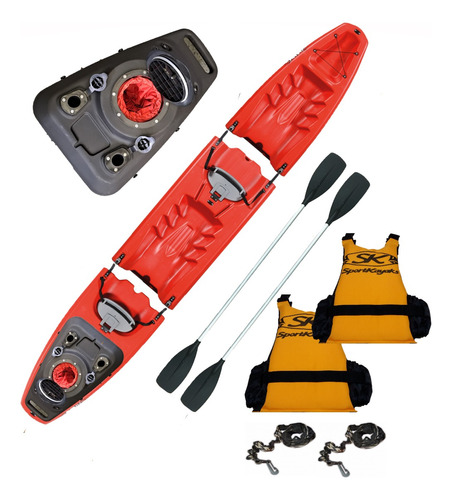 Kayak Sportkayak Oahu Modular Pesca Full Rba Outdoor