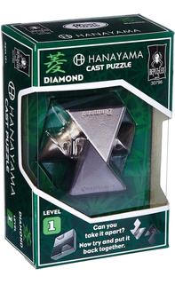 5 HANAYAMA Cast Metal Puzzles Galaxy Labyrinth KEY O'Gear Diamond Bepuzzled NEW 
