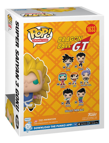 Funko Pop Animation: Dragon Ball Gt - Goku Super Saiyajin 3