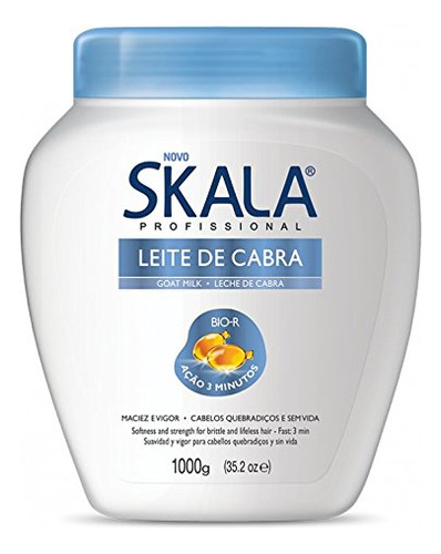 Skala Crema Brasileña Tratamiento Capilar Leche De Cabra 3.